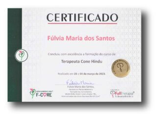 Agora Gratuito! Após a conclusão do Curso Receba na sua casa o Certificado em papel timbrado, com selo de controle numérico e registrado na Full Therapia & Desenvolvimento Humano®.